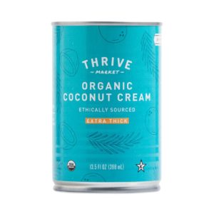 Organic coconut cream