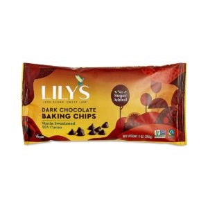 Lilys sweets stevia sweetened dark chocolate chips