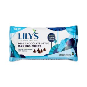 Lilys sweets stevia sweetened milk chocolate chips